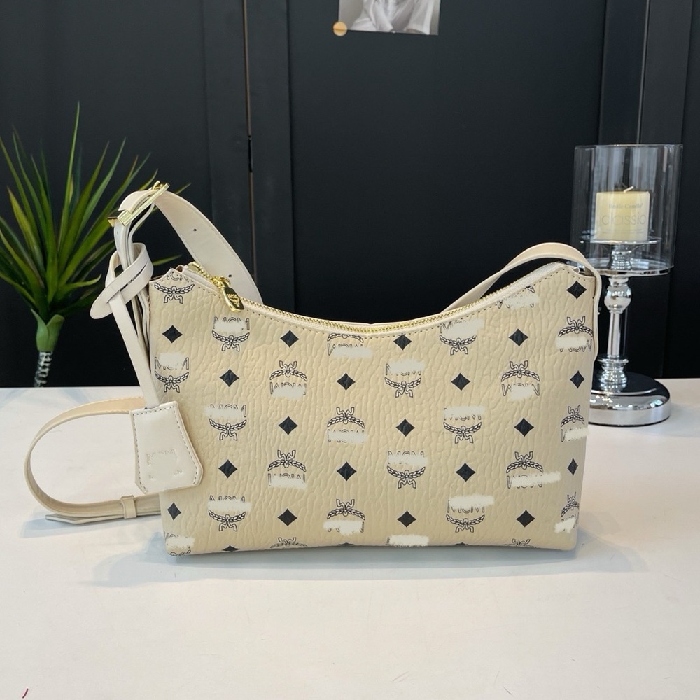 New beige fashion shoulder bag
